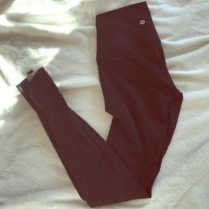 lululemon high-waisted Wunder Under Pants